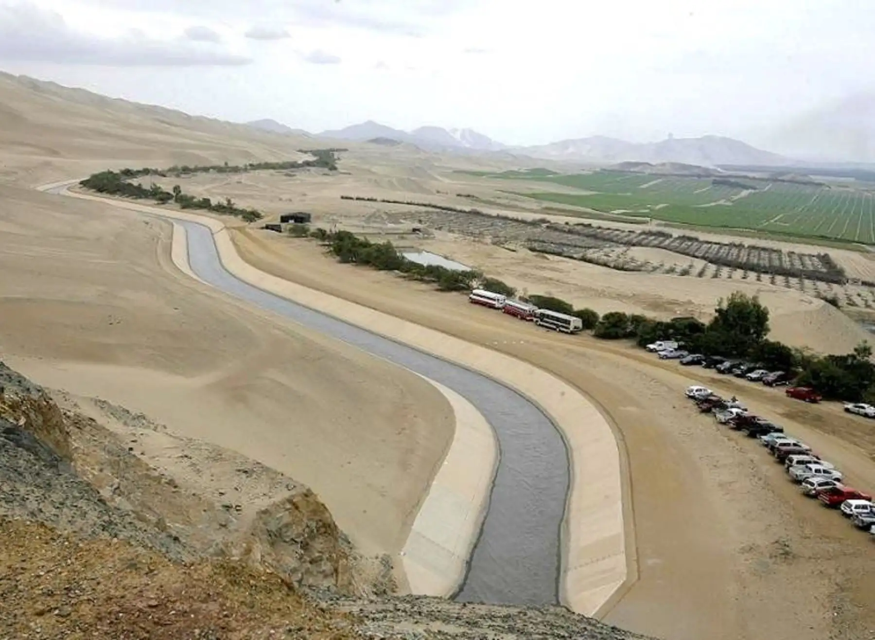 La ejecución del canal madre del proyecto Chavimochic está en riesgo de no ejecutarse por la demanda judicial interpuesta por una empresa que reclama la propiedad de los terrenos del proyecto. ANDINA/Difusión