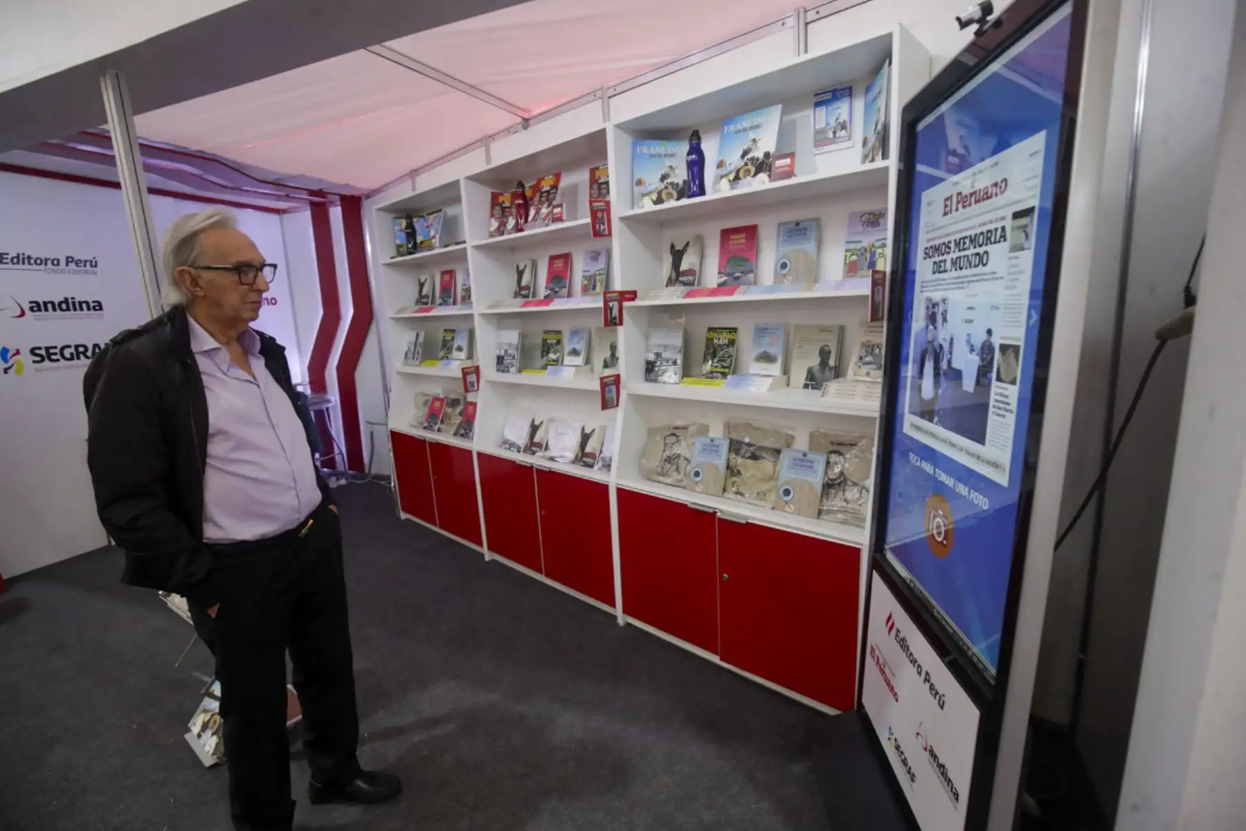 Feria del Libro 2023 abre sus puertas al público.

Foto: ANDINA/Juan Carlos Guzmán Negrini