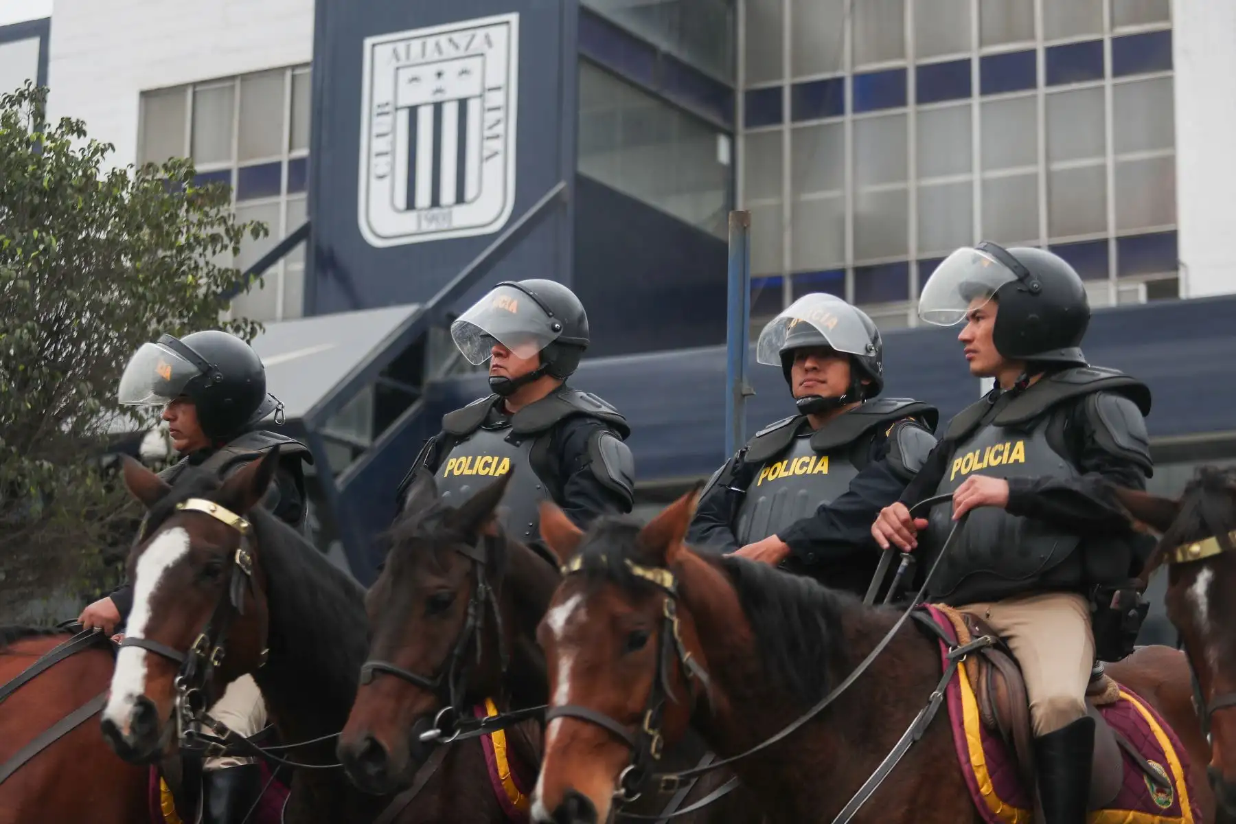 La Policía Nacional del Perú; informó sobre el Plan de operaciones para el clásico de Alianza Lima y Universitario de Deportes”a disputarse este Sábado 22 de Julio del 2023.Foto: ANDINA/Ricardo Cuba