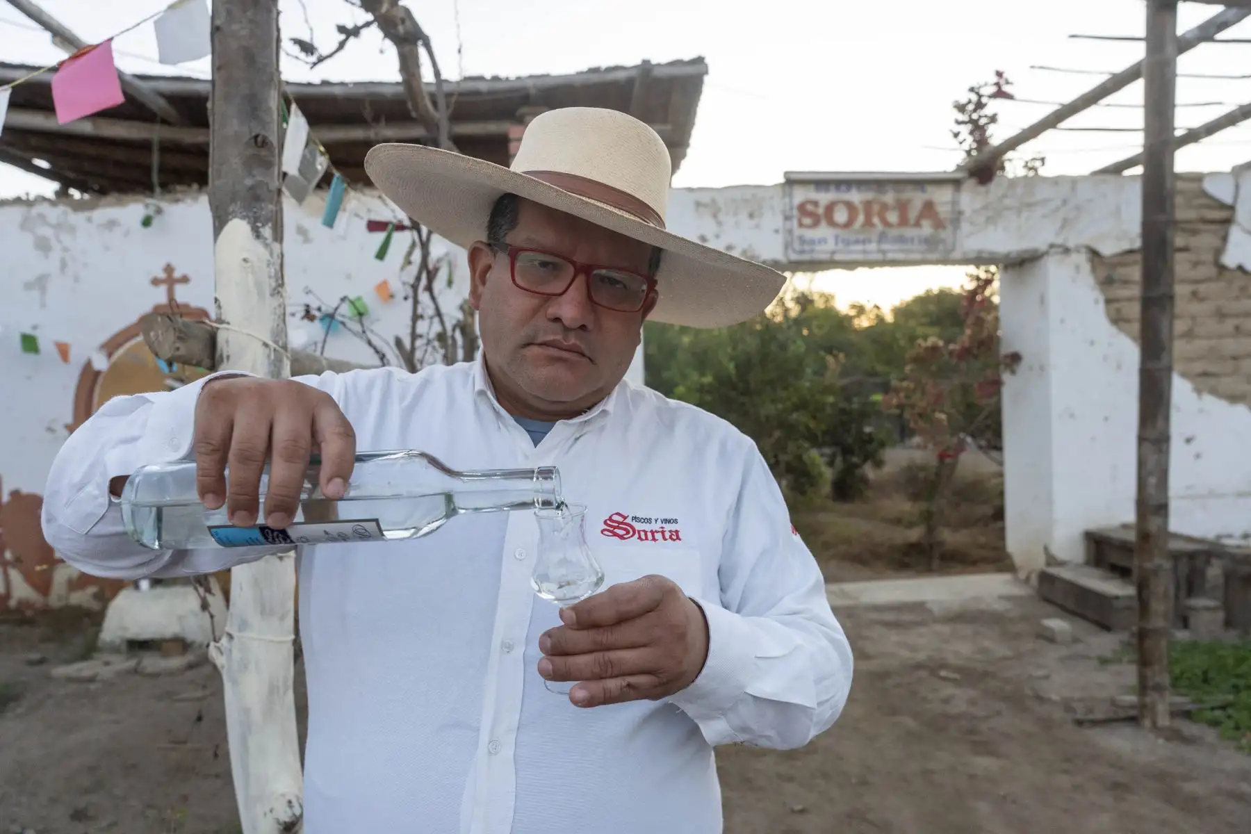 Con tradicional brindis en el campo ferial de Ica, la Asociación de Productores vitivinícolas de esta provincia, celebran hoy domingo 23 el Día Nacional del Pisco.
Foto: ANDINA/Genry Bautista