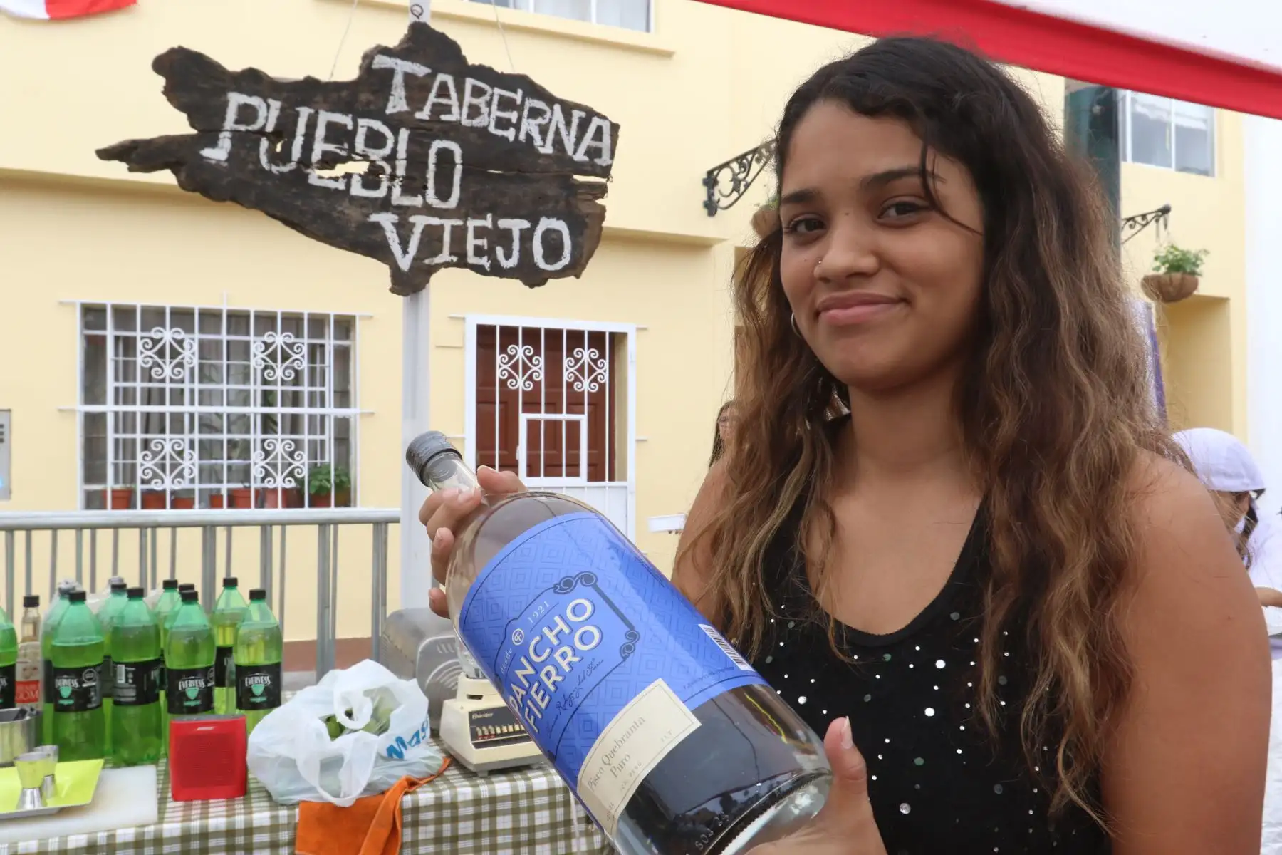Feria por el día del Pisco en Plaza de Armas de Surco.FOTO:ANDINA/Hector Vinces.