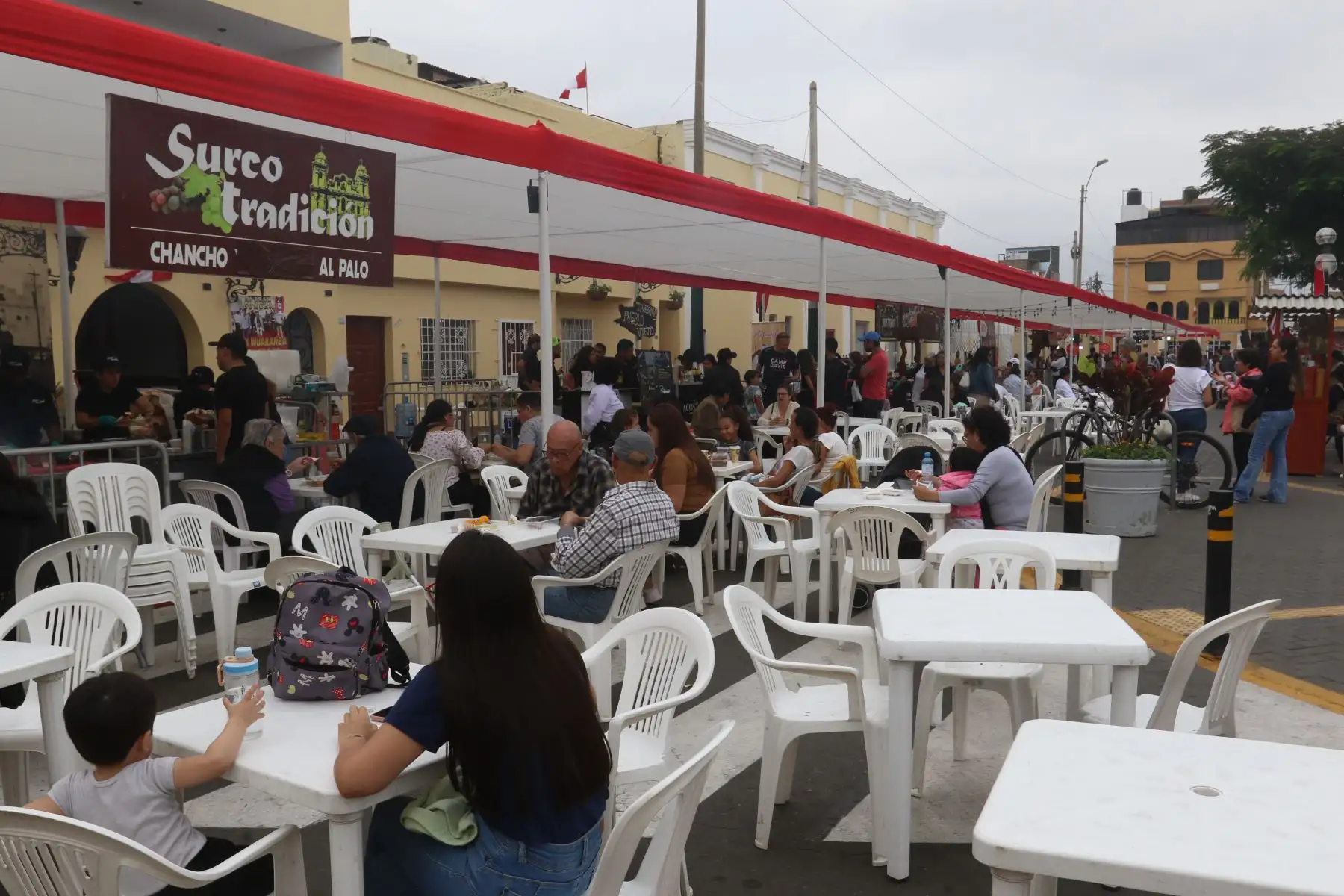 Feria por el día del Pisco en Plaza de Armas de Surco.FOTO:ANDINA/Hector Vinces.