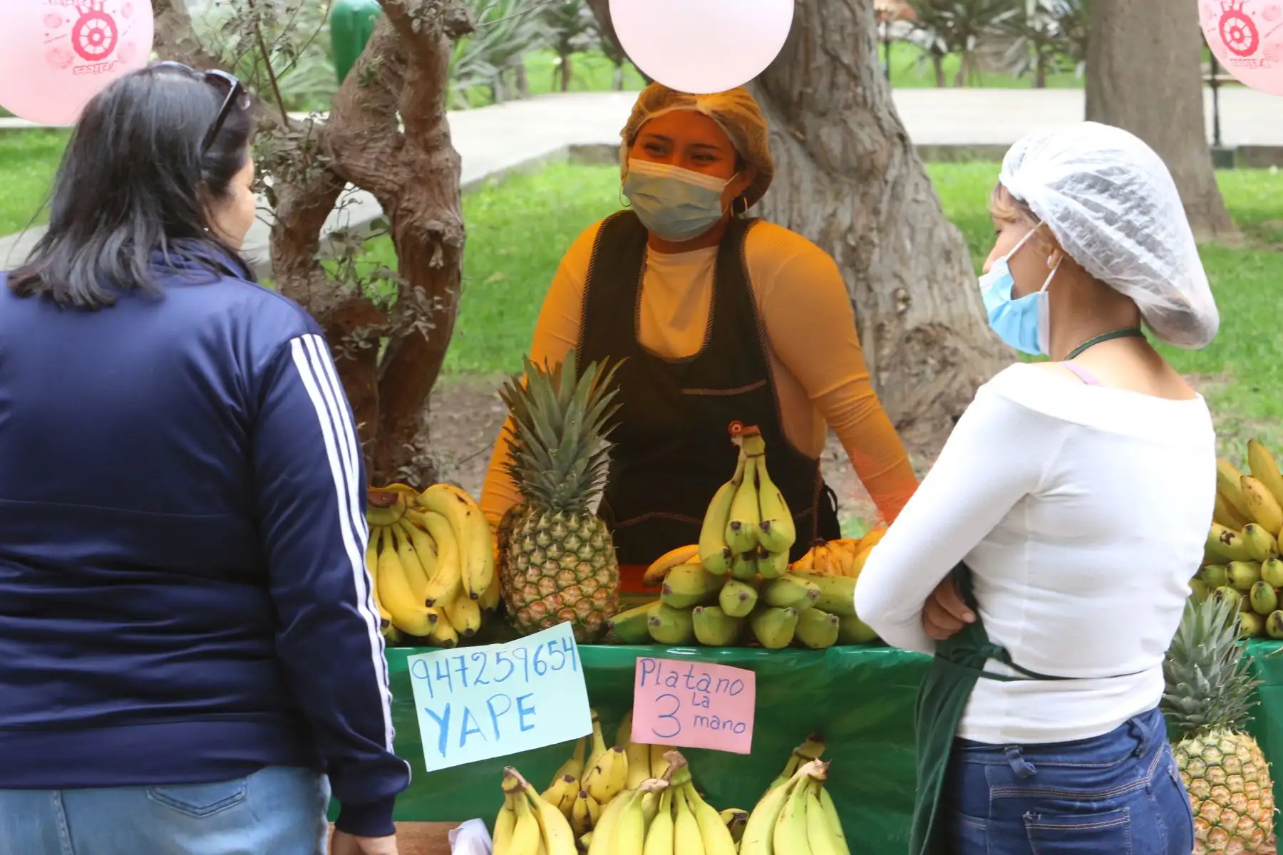 Feria de productos agropecuarios "de la chacra a la olla".Foto: ANDINA/Héctor Vinces