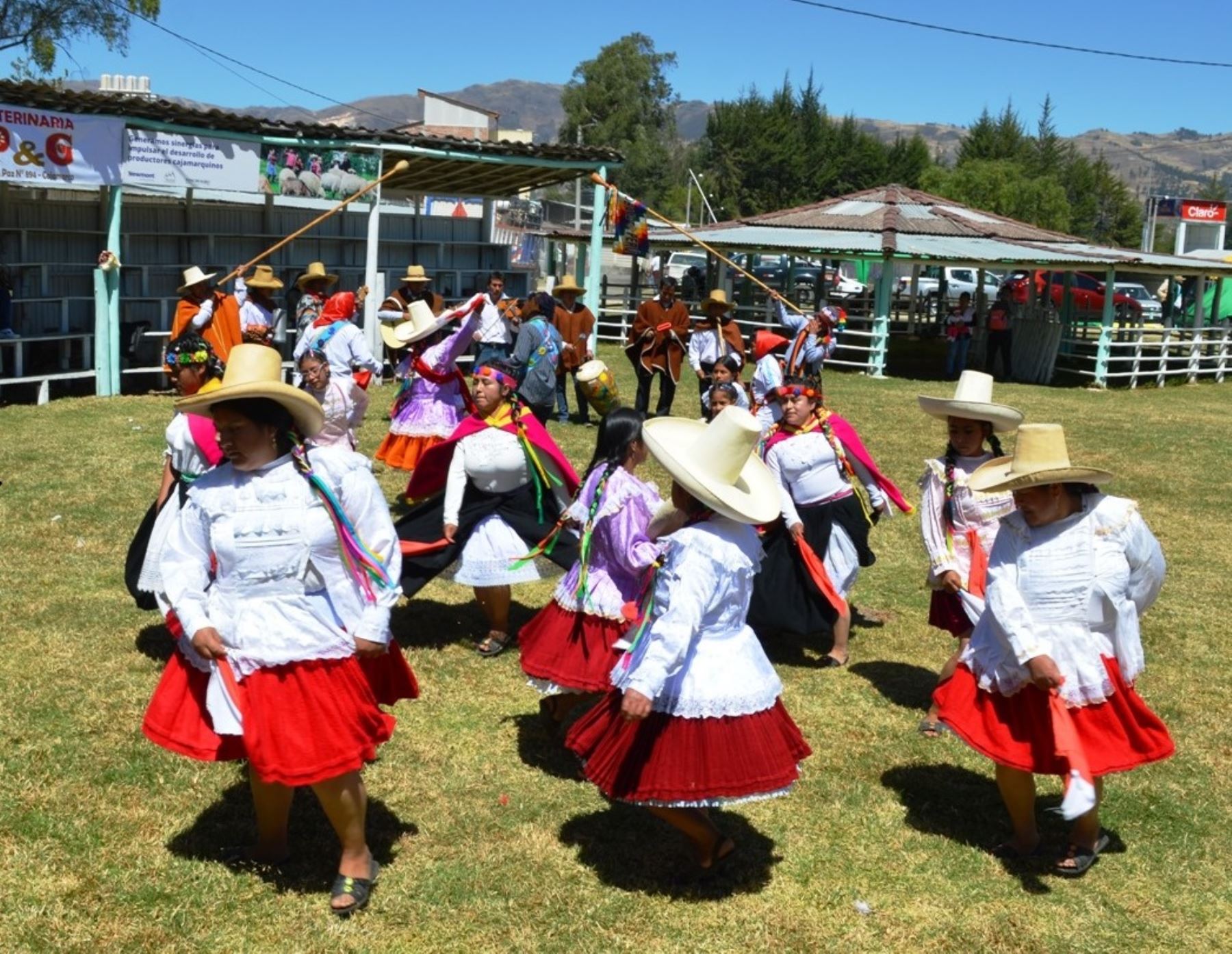 En un ambiente de fiesta se inauguró la tradicional feria Fongal de Cajamarca. Los organizadores esperan que se genere un gran movimiento económico. Foto: Eduard Lozano.