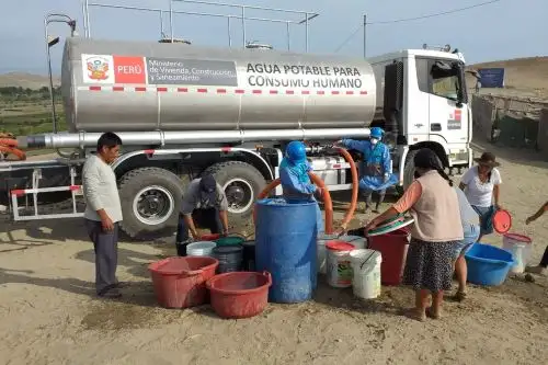 El Otass garantizará maquinaria para atender a la población eventualmente afectada por El Niño. Foto: OTASS/Difusión.