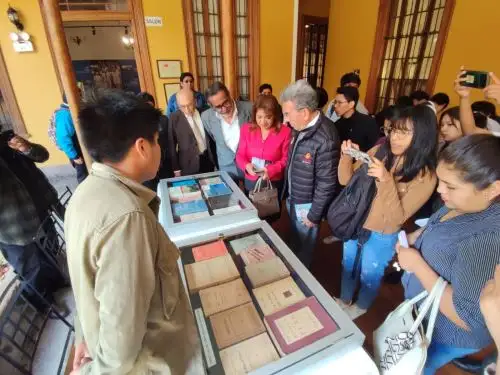 Como parte de las actividades conmemorativas por Fiestas Patrias, se desarrolla en Tacna una exposición de monedas de la Independencia durante convención numismática. ANDINA/Difusión