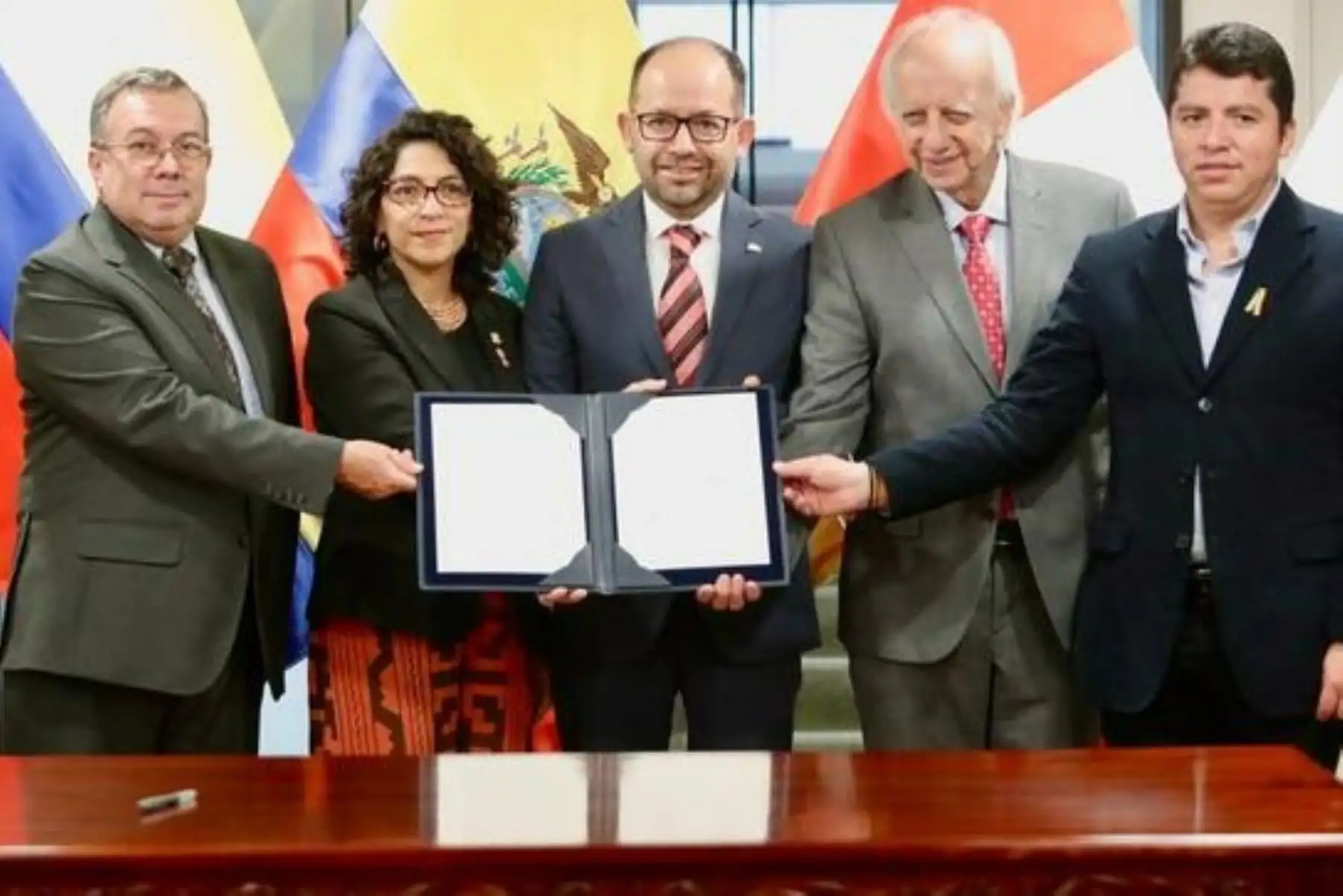 El V Consejo Andino de Ministros y Ministras de Cultura de la CAN se desarrolló en Lima. Foto: Mincul