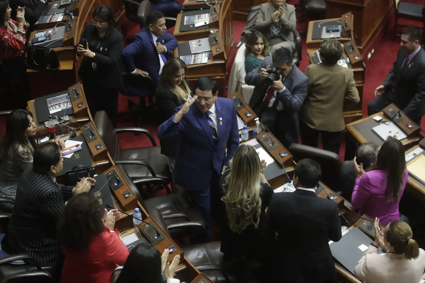 Alejandro Soto es el nuevo presidente del Congreso de la República.
Foto: ANDINA/Juan Carlos Guzmán