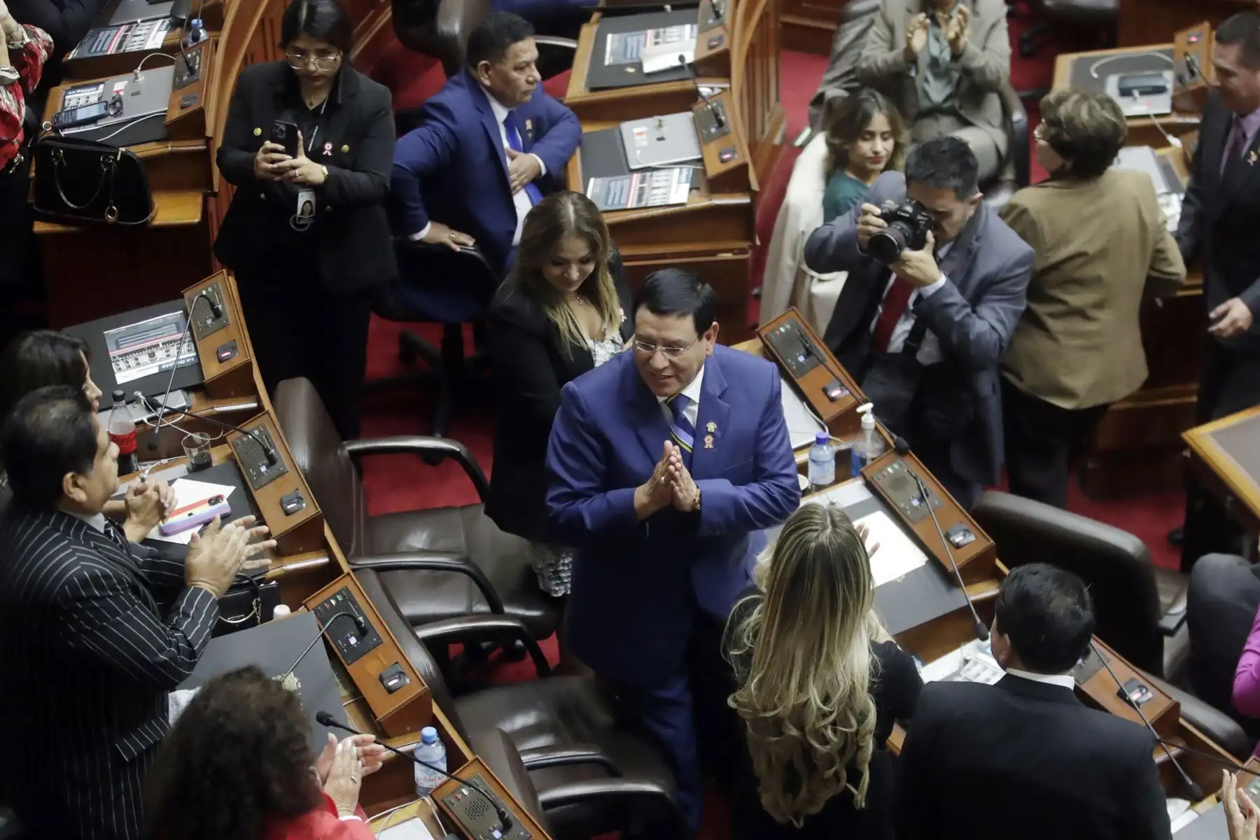 Alejandro Soto es el nuevo presidente del Congreso de la República.
Foto: ANDINA/Juan Carlos Guzmán