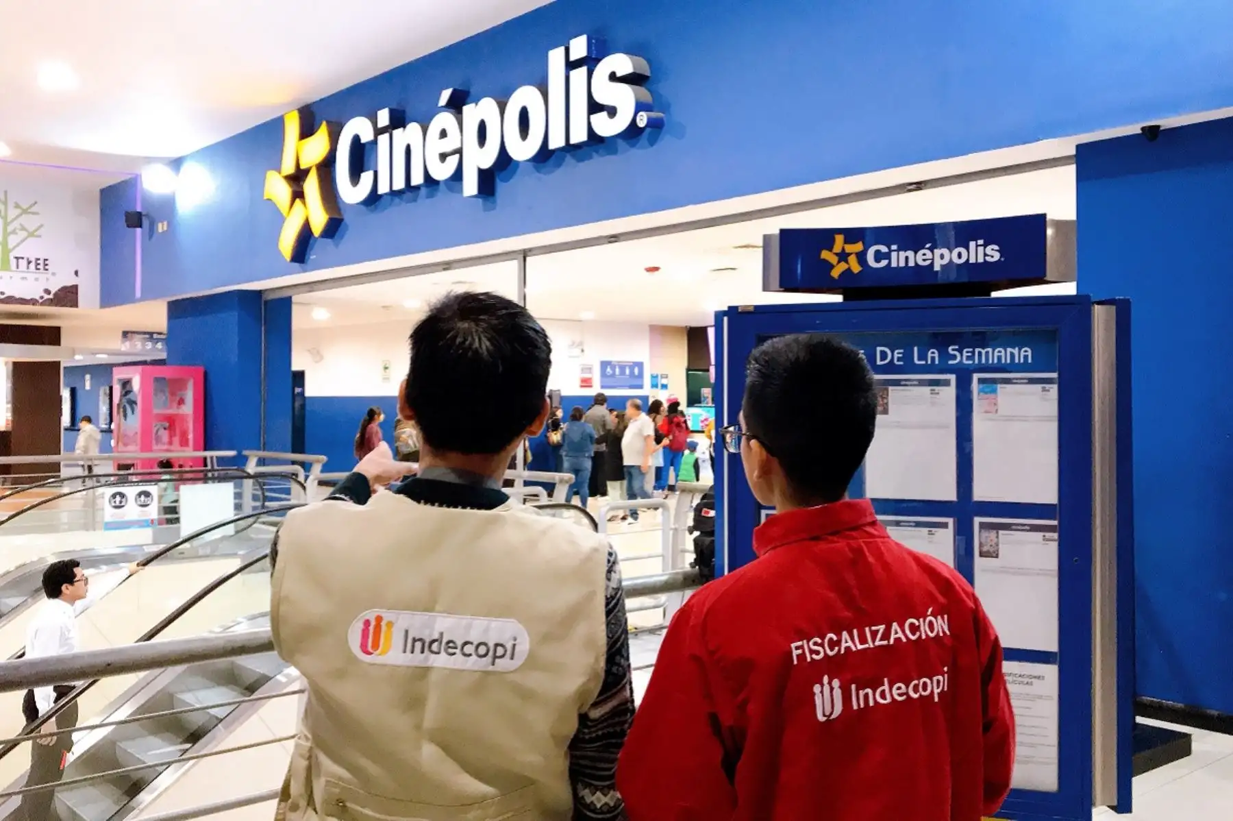 Indecopi sanciona a Cinépolis por impedir ingreso de alimentos comprados fuera del establecimiento de los cines.Cortesía