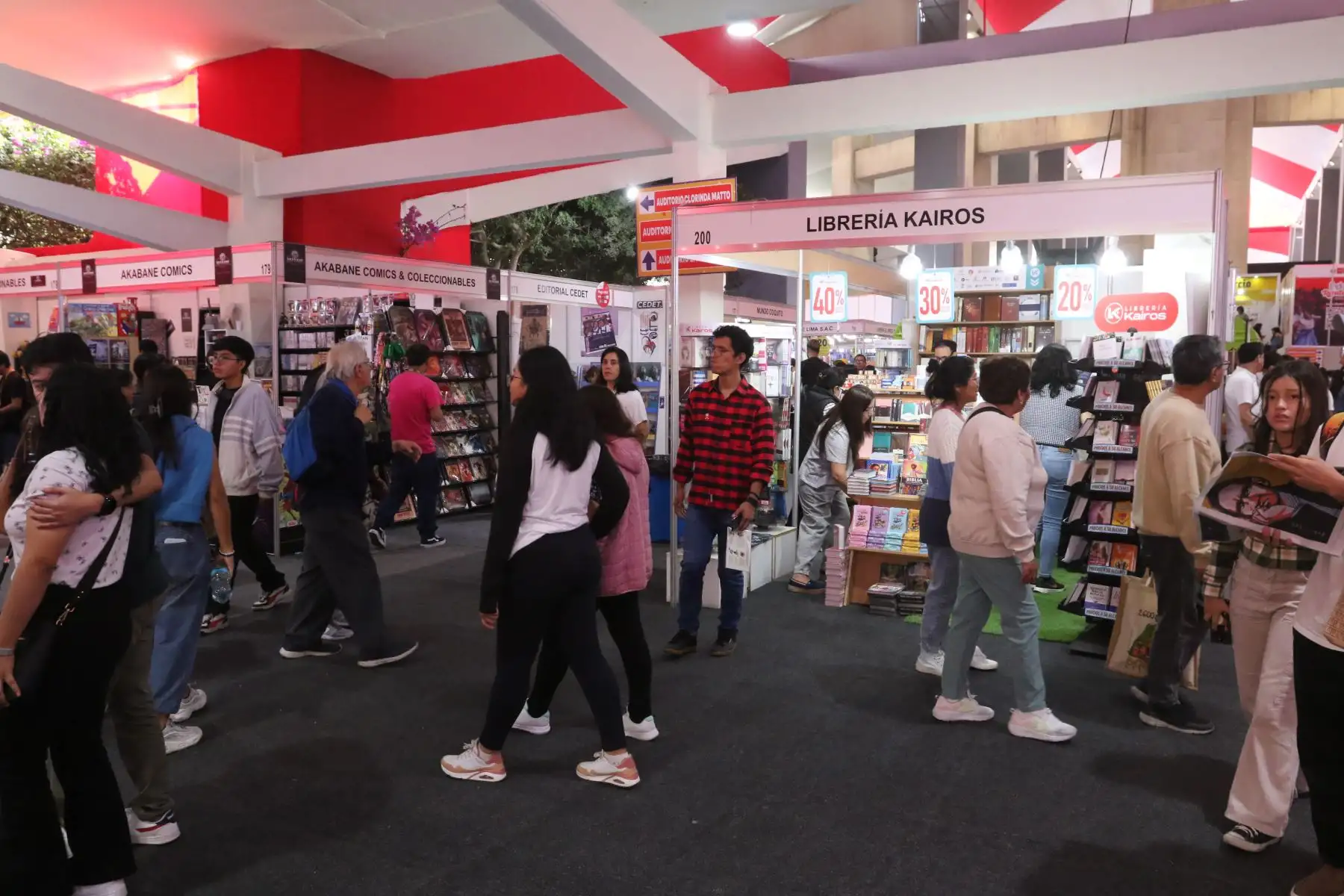 Feria Internacional del Libro.FOTO:ANDINA/Hector Vinces.