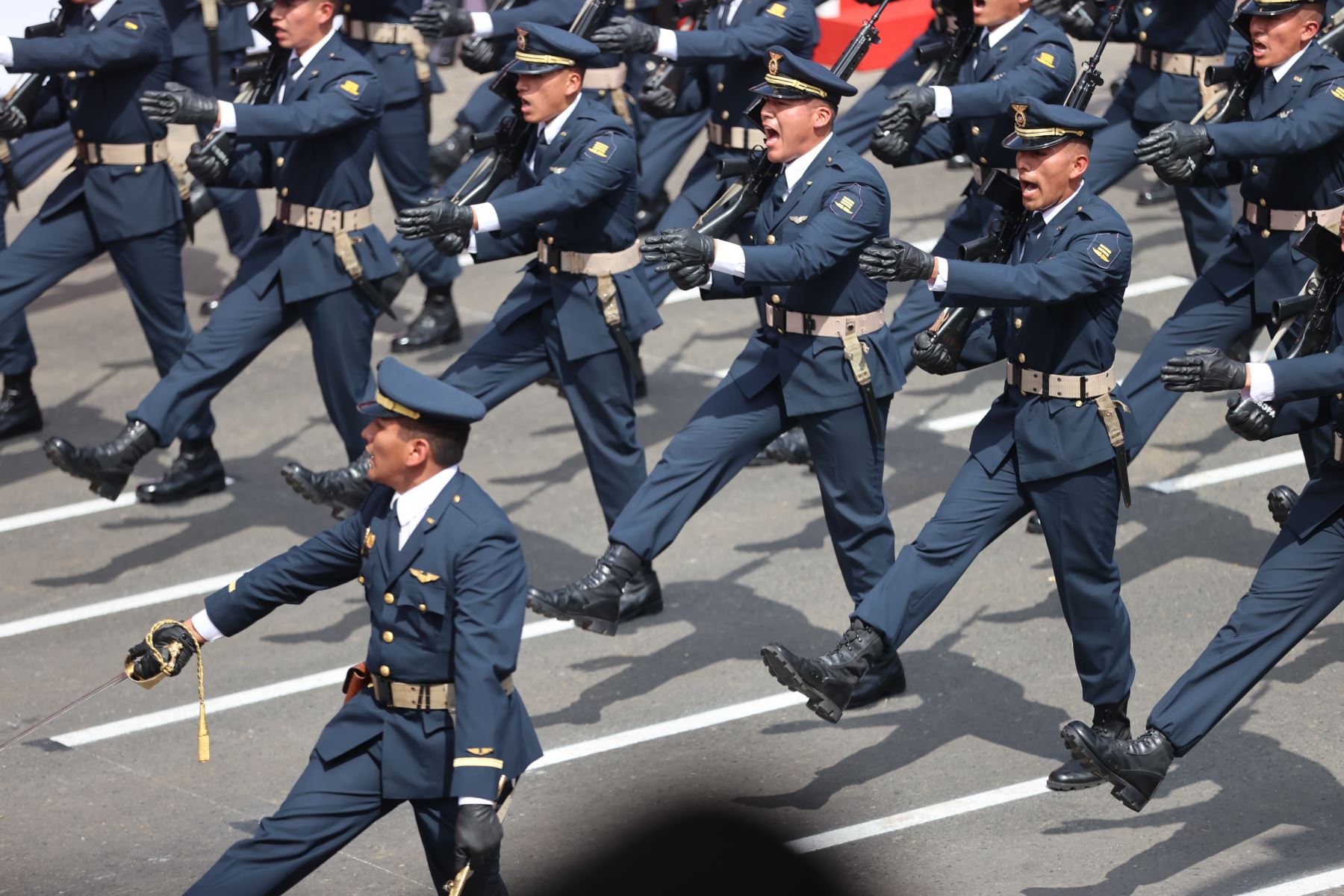 Fiestas Patrias Fuerza Aérea del Perú en la Gran Parada y Desfile