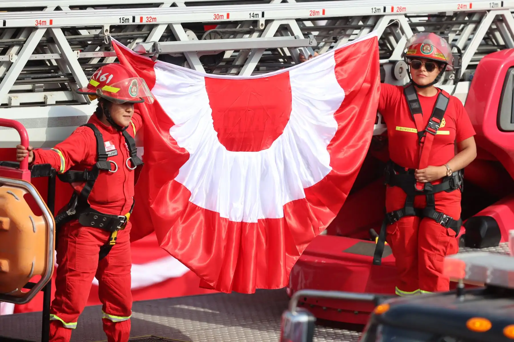 Unidades de la Marina de Guerra, FAP, EP y PNP en la Gran Parada y Desfile Cívico Militar 2023 que se realiza en la emblemática Avenida Brasil, como parte de los actos conmemorativos por el 202 aniversario de la Independencia Nacional del Perú. Foto: ANDINA/ Andrés Valle