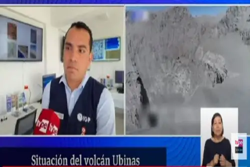 Volcán Ubinas: explosiones van a continuar y población debe mantener la alerta naranja