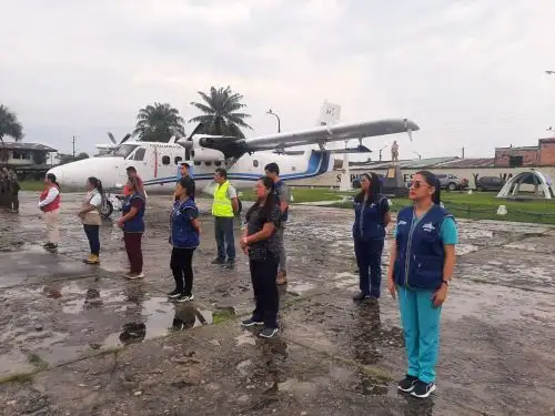 Midis y Fuerzas Armadas iniciaron esta mañana la segunda campaña de PIAS en diversas comunidades amazónicas y esperan atender a más de 27,000 pobladores. ANDINA/Difusión