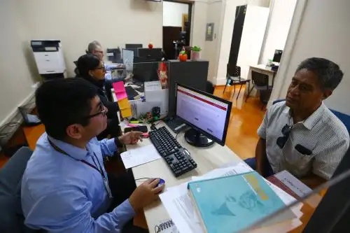 El Poder Judicial ha lanzado una convocatoria para especialistas legales, de arquitectura,  comunicaciones, entre otros. ANDINA/Eddy Ramos