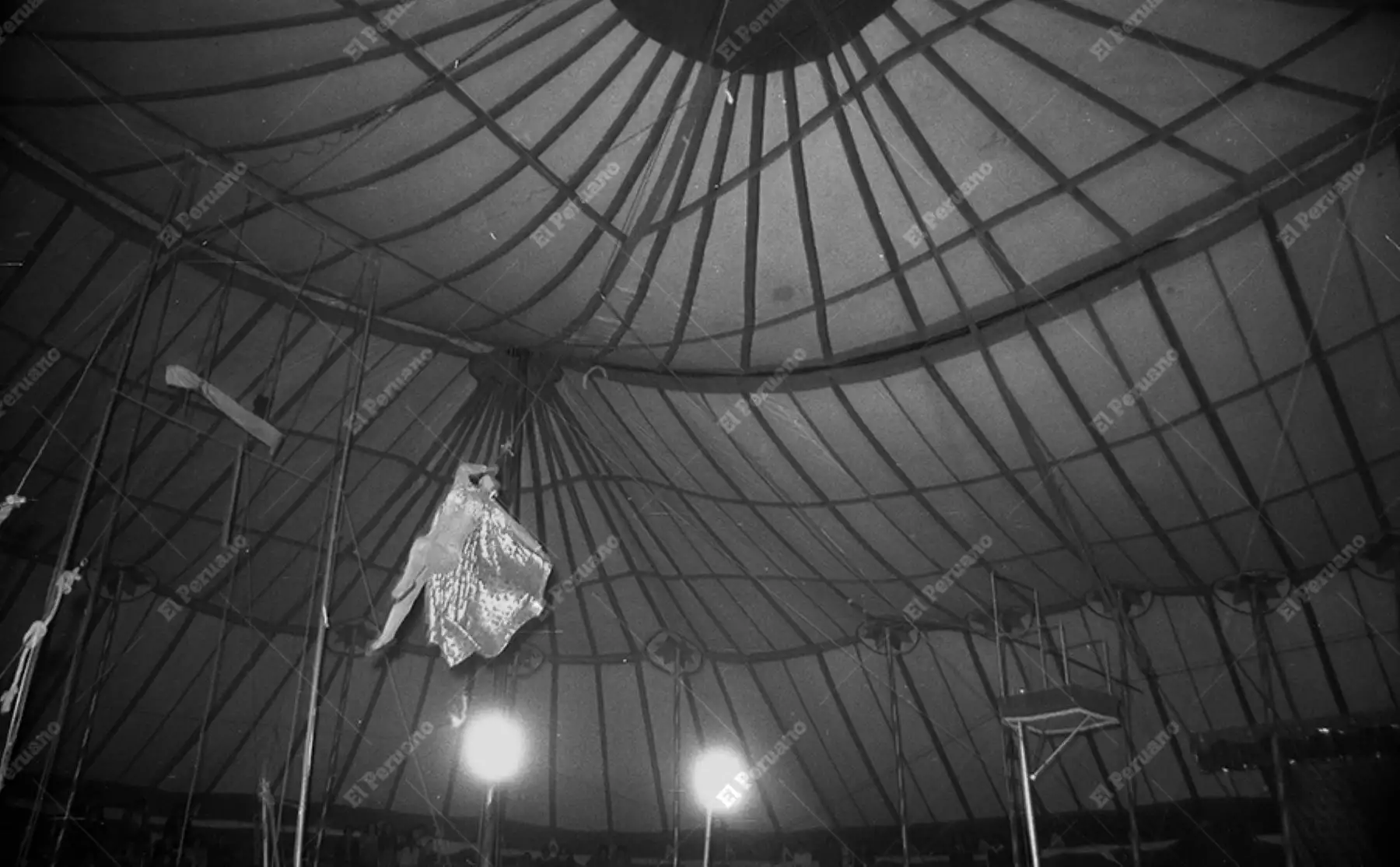 Lima - 28 julio 1975 / Reportaje a los circos por Fiestas Patrias. Foto: Archivo Histórico de El Peruano