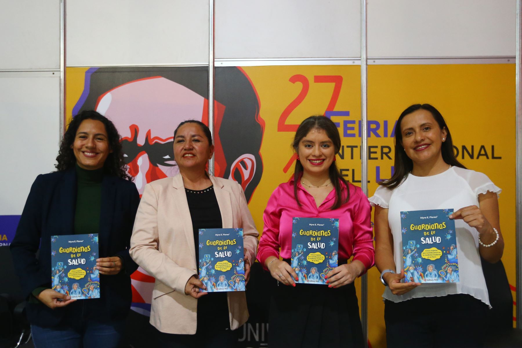 Esta publicación, bajo el sello del Fondo Editorial Editora Perú, viene promoviendo la participación femenina en el campo científico. Foto: ANDINA/Eddy Ramos