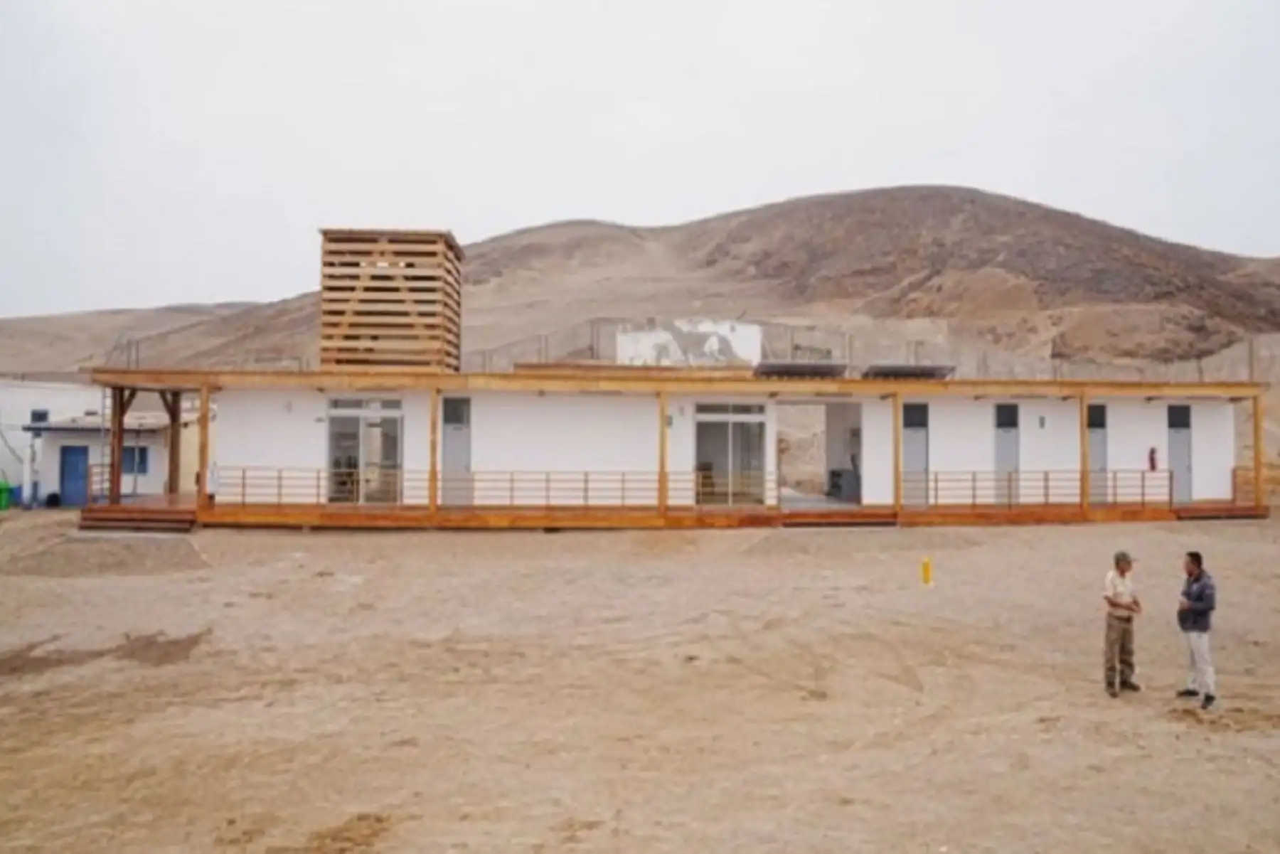 Para la construcción del nuevo puesto de vigilancia se contó con fondos del Programa PAN III, financiado por la cooperación alemana a través de KfW, en un área total de 427 metros cuadrados.