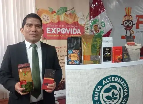 Puno organiza la Feria Regional Expovida 2023 donde se expondrán productos derivados del cacao y de otros cultivos alternativos de esta región. Foto: Alberto Alejo