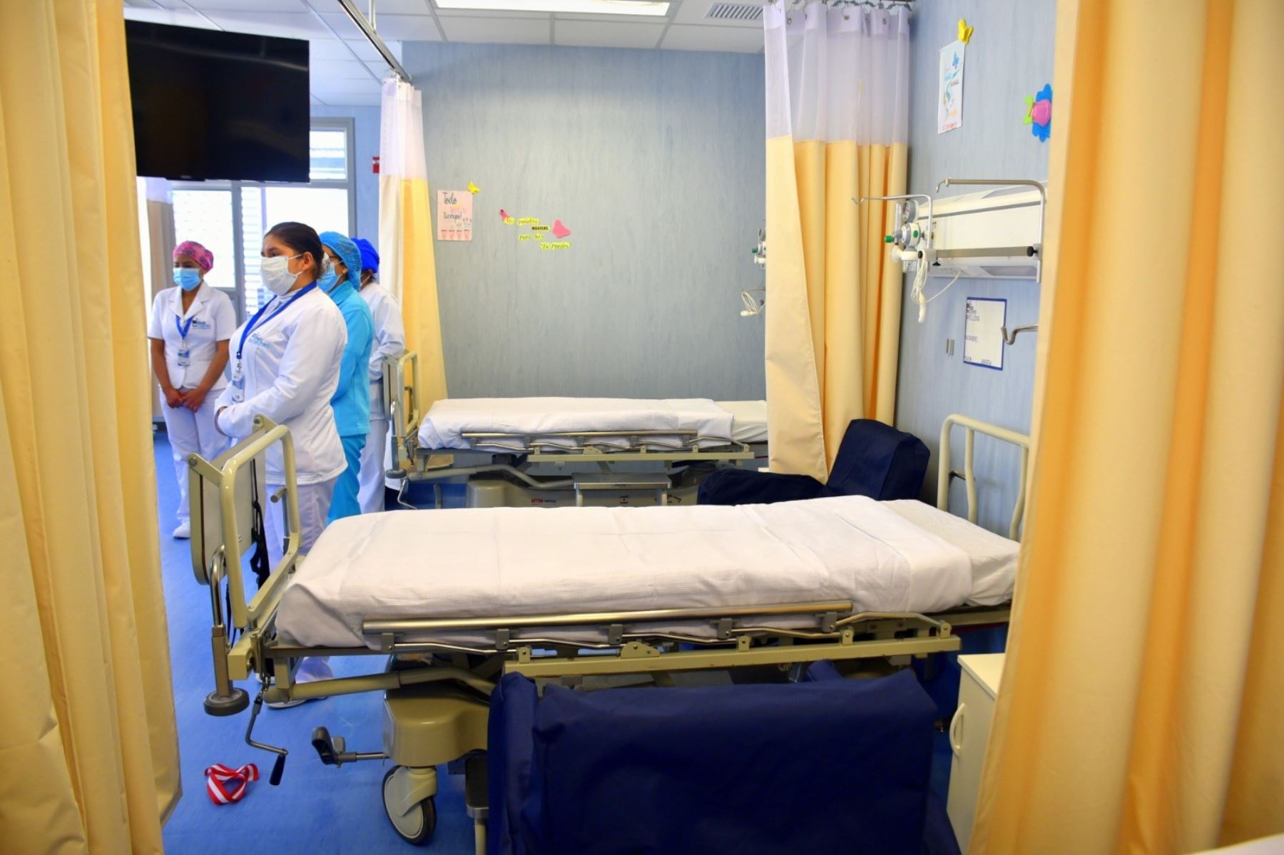 Con la implementación de nueve camas, el IREN Centro ampliará su servicio de hospitalización para atender a pacientes oncológicos. Foto: Pedro Tinoco