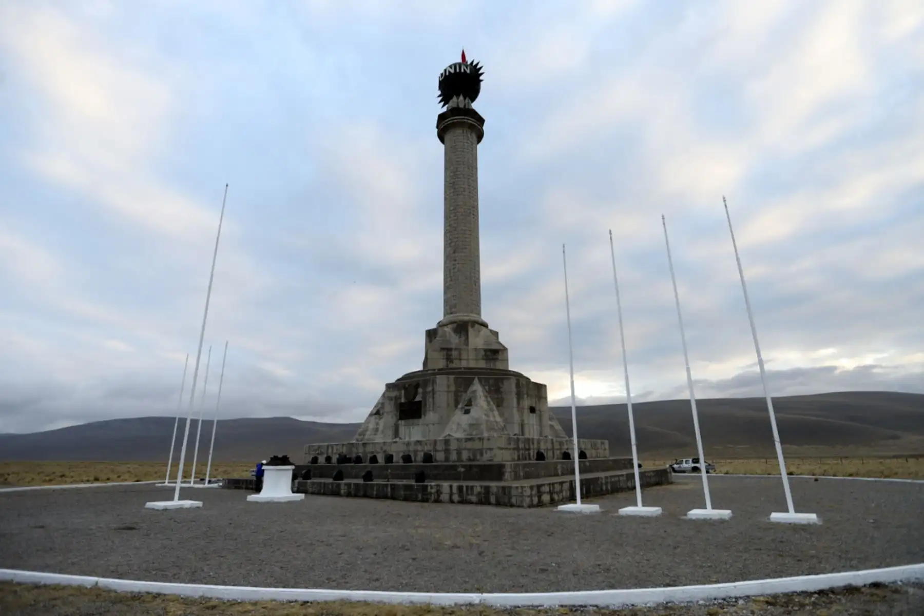 Así luce el Santuario Histórico de Chacamarca a pocas horas de celebrarse el 199 aniversario de la Batalla de Junín, hito histórico de gran importancia para la independencia del Perú. Foto: ANDINA/Daniel Bracamonte