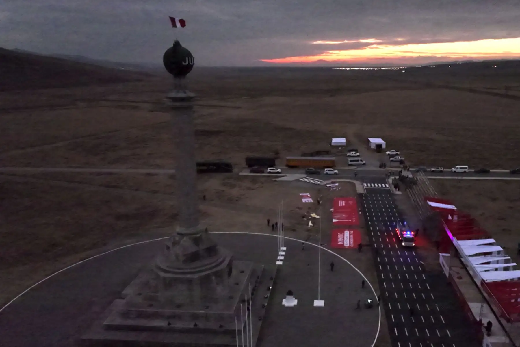 Así luce el Santuario Histórico de Chacamarca a pocas horas de celebrarse el 199 aniversario de la Batalla de Junín, hito histórico de gran importancia para la independencia del Perú. Foto: ANDINA/Daniel Bracamonte