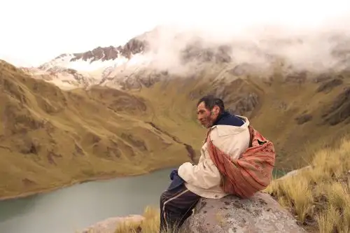 "Laureano", un documental grabado en quechua, narra las vivencias de un anciano campesino del pueblo de Langui, en Cusco. Foto: ANDINA/difusión.