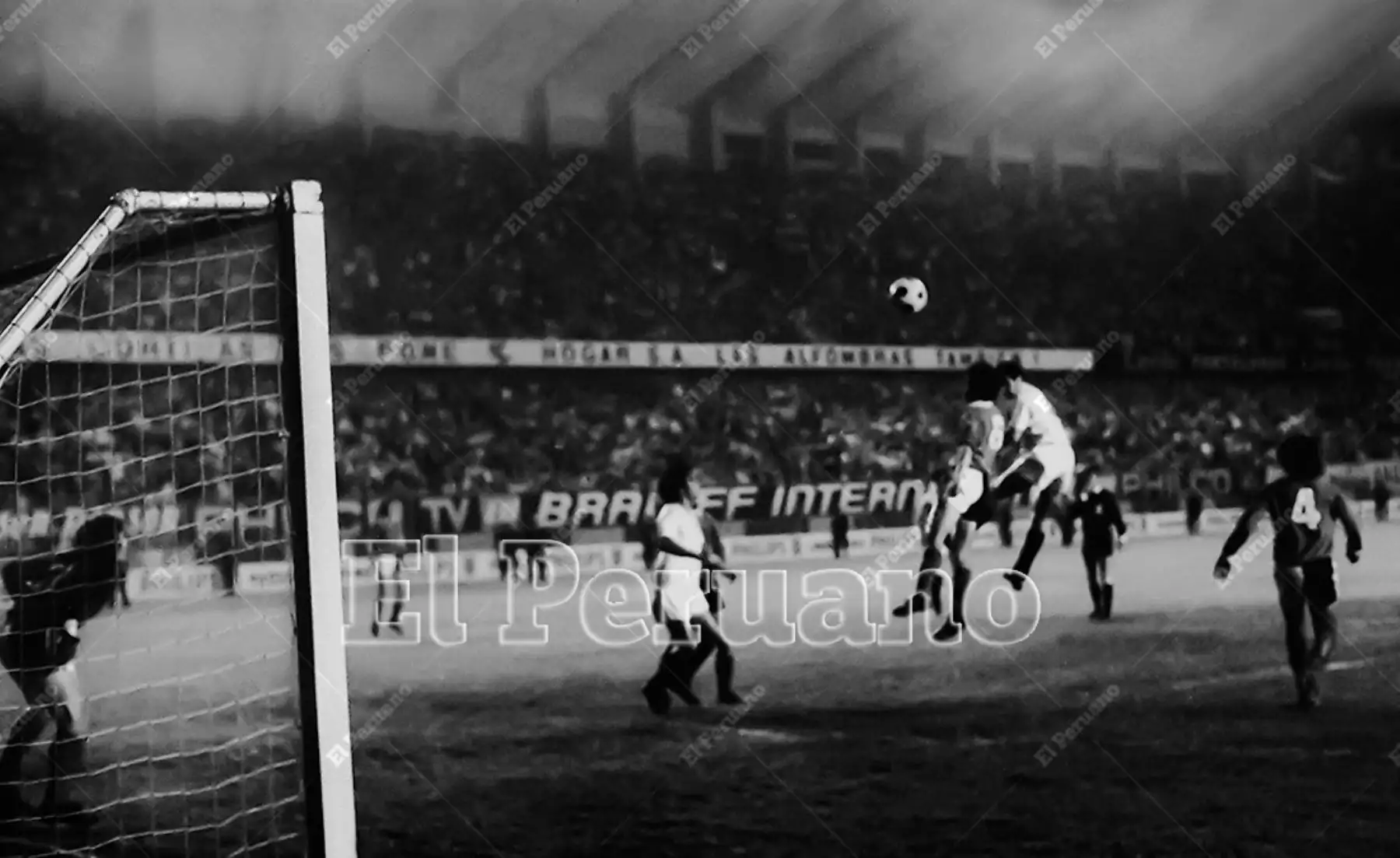 Lima 17 de mayo 1972 / Universitario de Deportes vs Independiente de Avellaneda en la primera final de la Copa Libertadores. Foto: Archivo Histórico de El Peruano