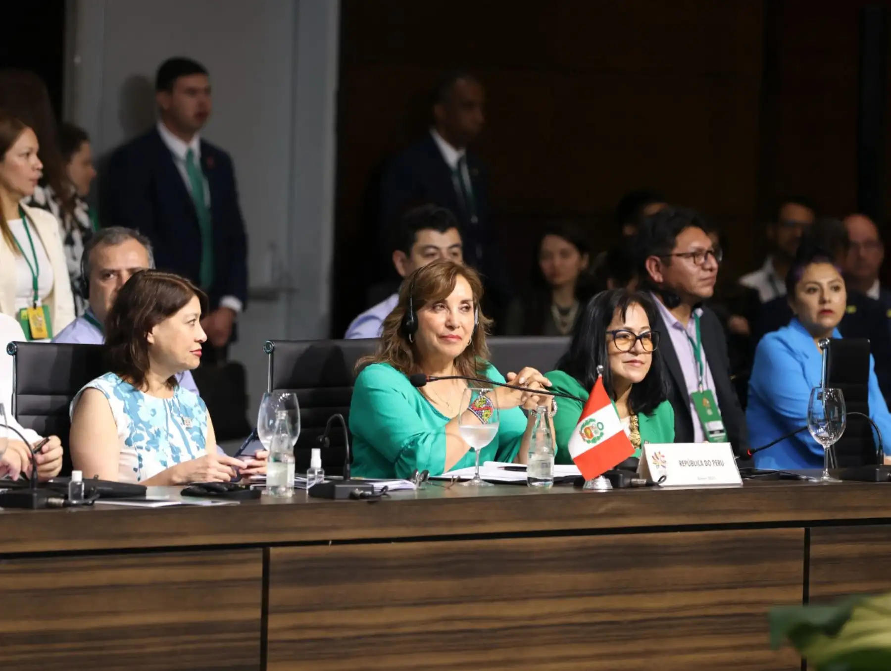 Se inicia la reunión de presidentes de los países signatarios del TCA, con la participación de la presidenta de la república, Dina Ercilia Boluarte. Foto: ANDINA/Prensa Presidencia