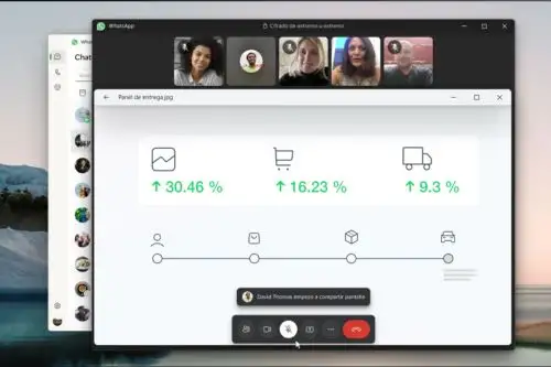 La nueva función de WhatsApp te permite compartir tu pantalla en directo durante la llamada.