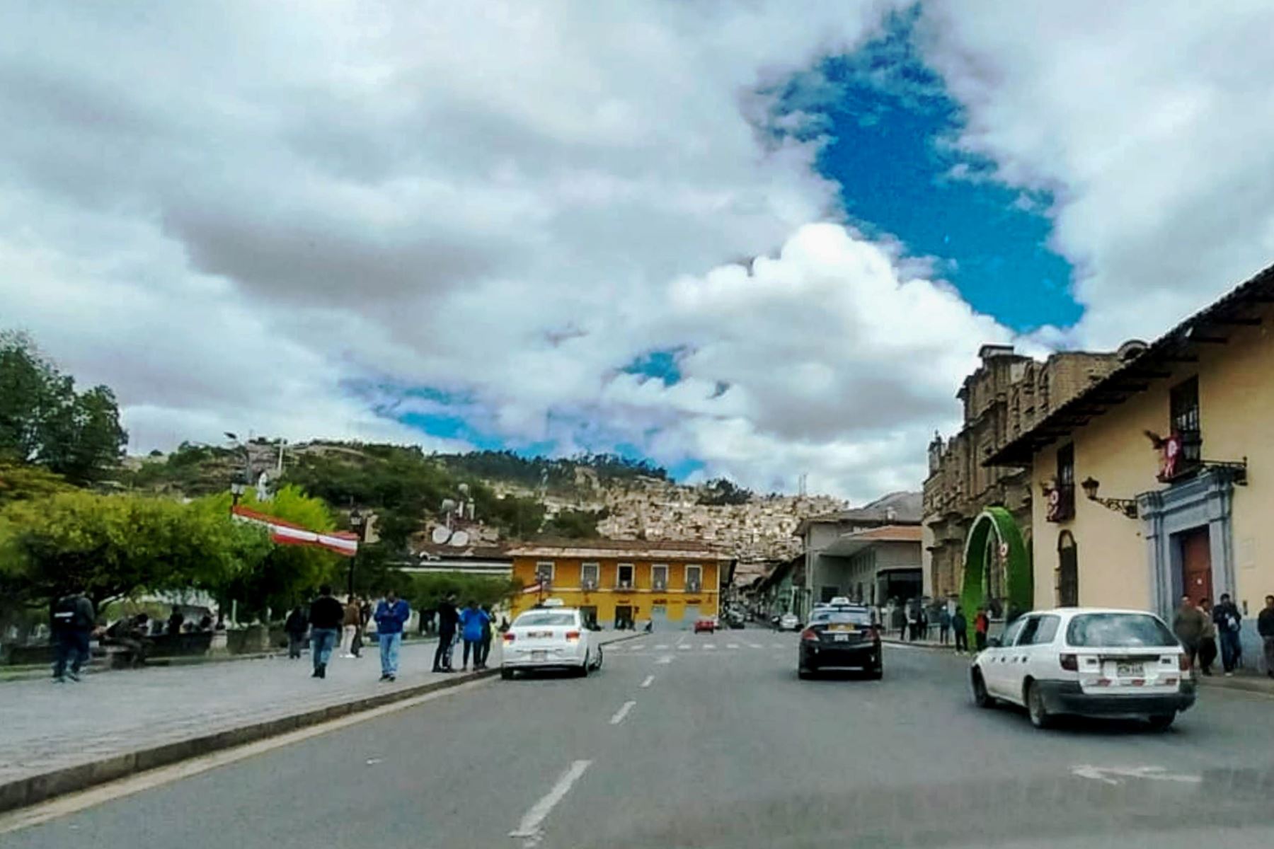 La ciudad de Cajamarca y otras provincias de la región soportan una radiación ultravioleta muy alta, informó el Senamhi. Foto: ANDINA/Cortesía Eduard Lozano