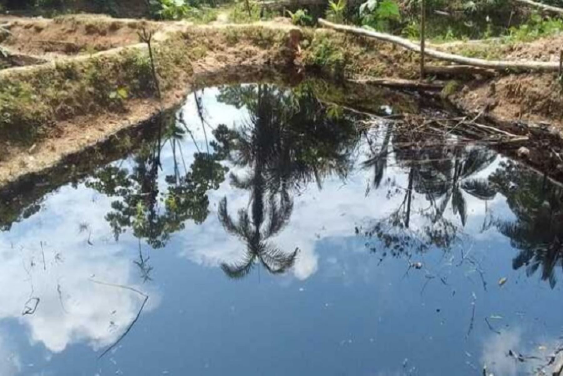 Hasta el momento, el derrame habría afectado 850 m2 de suelo; el OEFA hará la respectiva verificación.