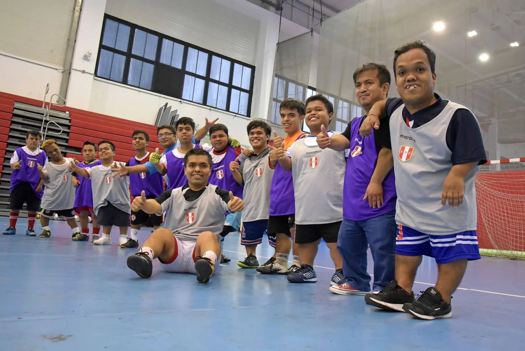 El fútbol de talla baja pide reconocimiento internacional y a tres meses del Primer Mundial de la historia que se celebrará en Argentina, la selección peruana inicia su preparación en el Polideportivo 1 de la sede Legado VIDENA. Foto: ANDINA/ Legado