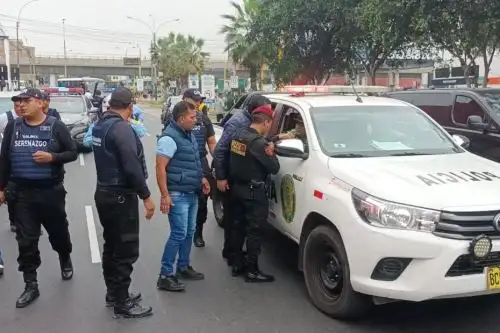Surco: capturan a dos presuntos sicarios tras balacera que dejó un fallecido. Foto: ANDINA/difusión.