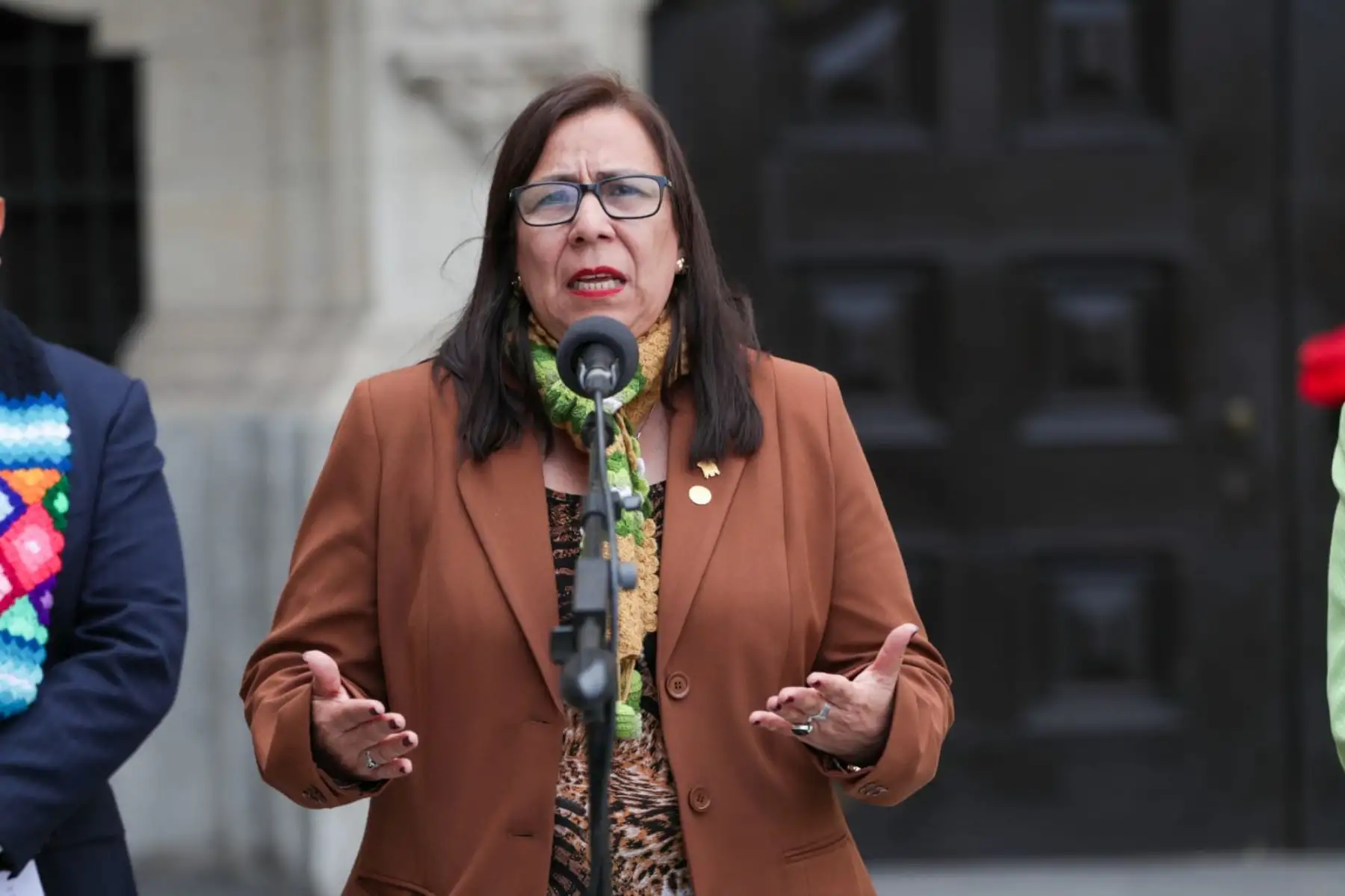 Ministra de Desarrollo Agrario y Riego, Nelly Paredes. ANDINA/Difusión
