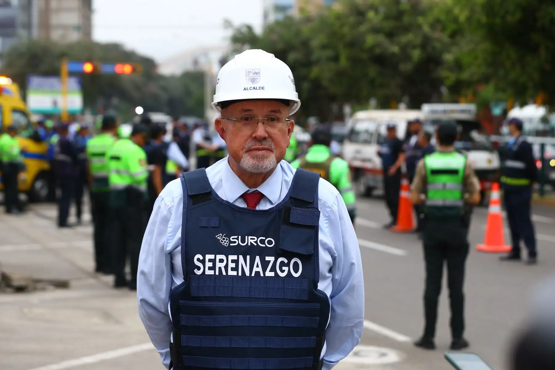 El megaoperativo se realizó entre la intersección de la Av. Benavides con la Av. Velasco Astete, con la presencia del alcalde de Surco, Carlos Bruce.
Foto: ANDINA/Eddy Ramos