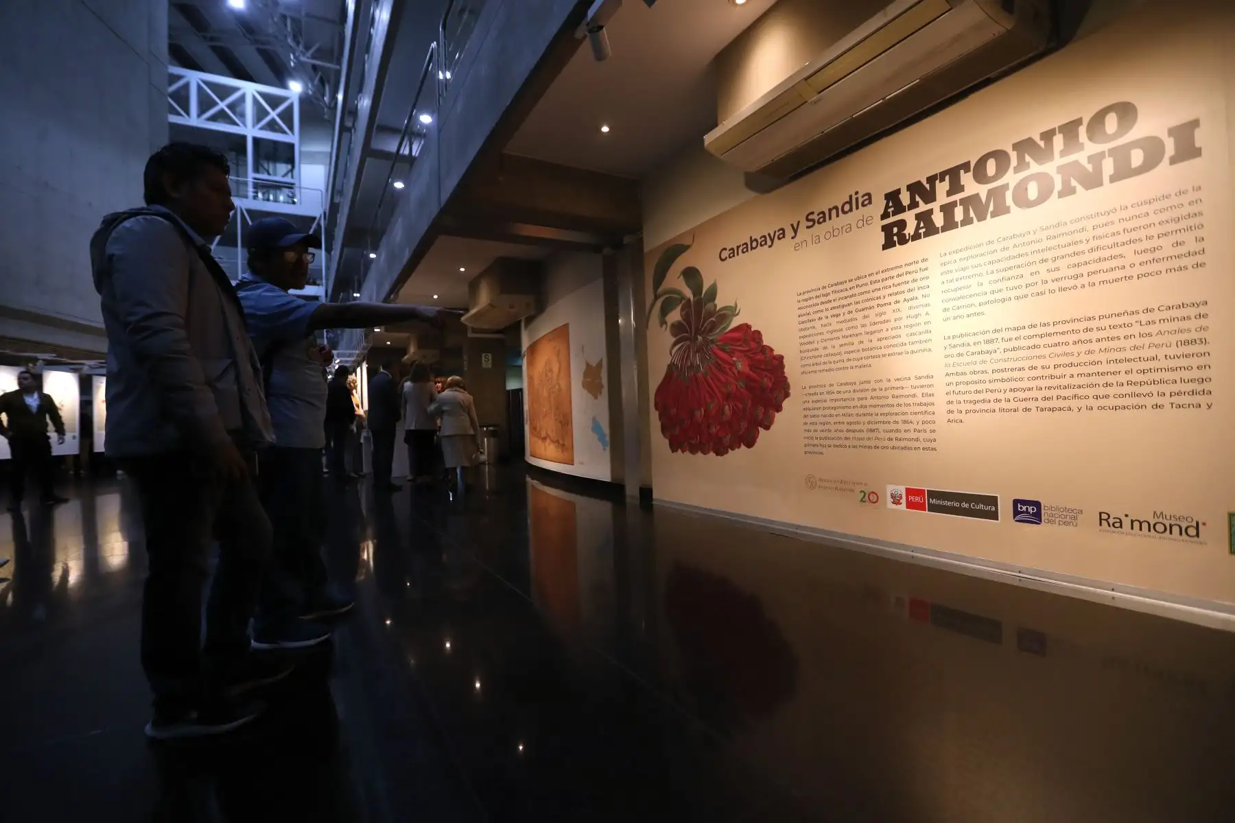 Se inauguró la exposición “Antonio Raimondi: itinerarios, epistolario e imagen del Perú” en la sede de la Biblioteca Nacional del Perú en San Borja. Foto: ANDINA/Daniel Bracamonte