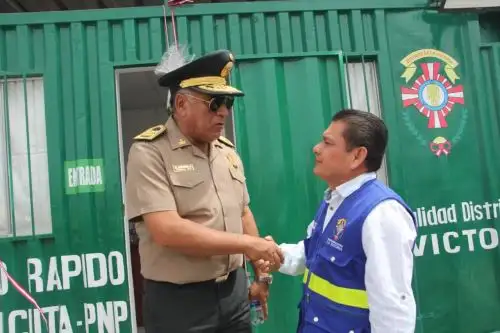 El segundo puesto de auxilio rápido funciona en la urbanización Teresa de Calcuta, en el distrito de La Victoria, provincia de Chiclayo.