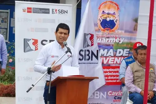 Los convenios de cooperación con la SBN son importantes herramientas de gestión, resaltó el superintendente Wilder Sifuentes. Foto: ANDINA/Difusión.