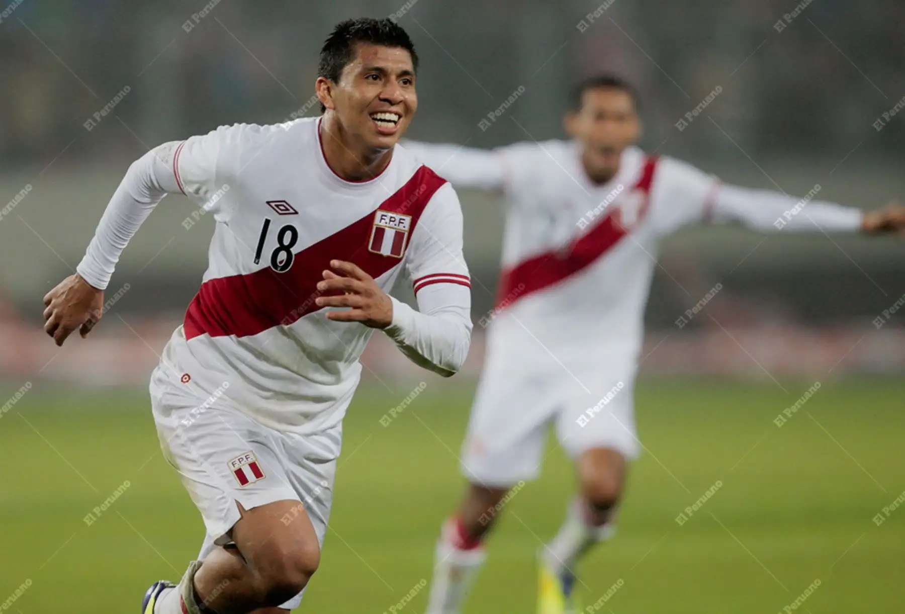 Lima – 2 setiembre 2011 / Rinaldo Cruzado en partido amistoso entre la Selección Peruana y su similar de Bolivia en el estadio Nacional. Foto: Archivo de El Peruano