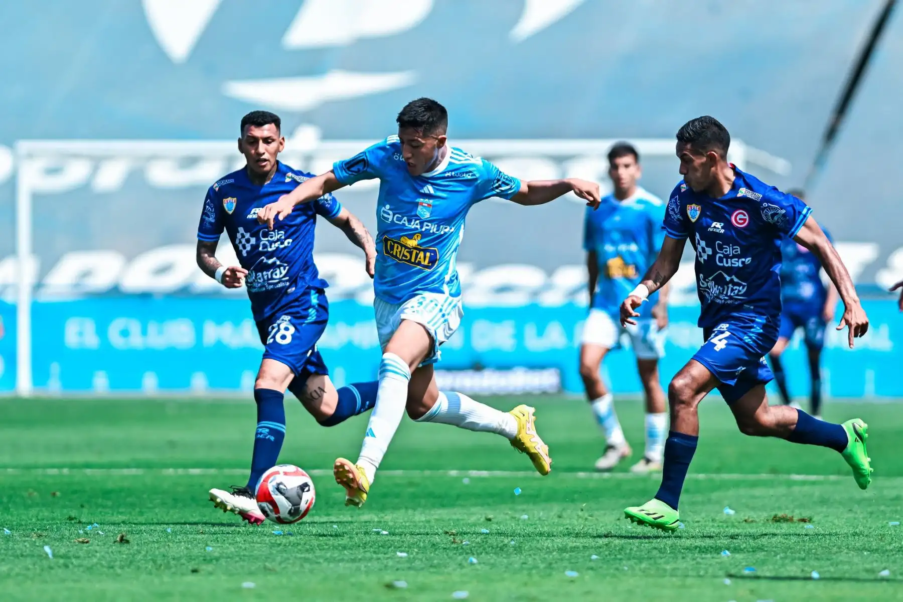 Cristal golea 3-0 a Deportivo Garcilaso en el estadio Alberto Gallardo

Foto: @ClubSCristal