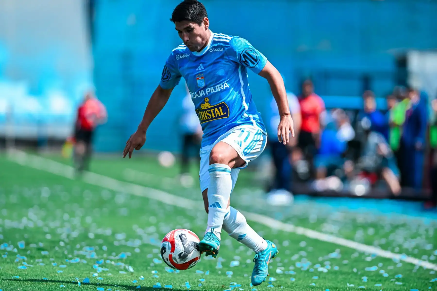 Cristal golea 3-0 a Deportivo Garcilaso en el estadio Alberto Gallardo.

Foto: @ClubSCristal