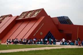 El Museo Tumbas Reales de Sipán, ubicado en la ciudad de Lambayeque, fue visitado por grandes y chicos. Foto: ANDINA/Difusión