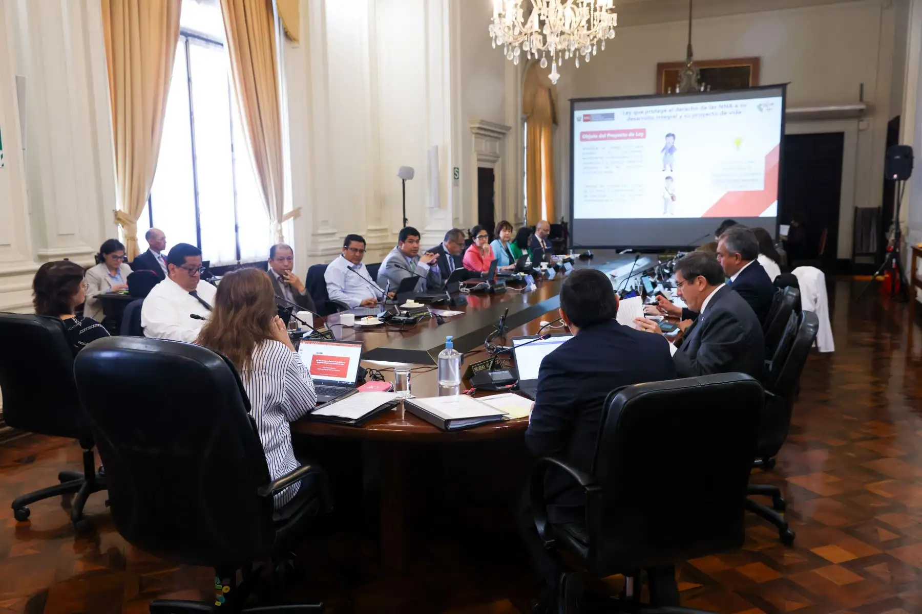Presidenta de la república, Dina Ercilia Boluarte Zegarra, lidera sesión del Consejo de Ministros.
Foto: ANDINA/Prensa Presidencia