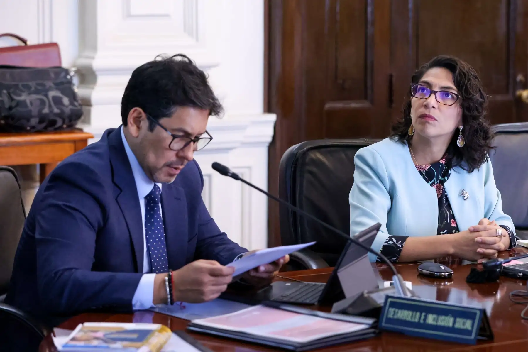Presidenta de la república, Dina Ercilia Boluarte Zegarra, lidera sesión del Consejo de Ministros.
Foto: ANDINA/Prensa Presidencia
