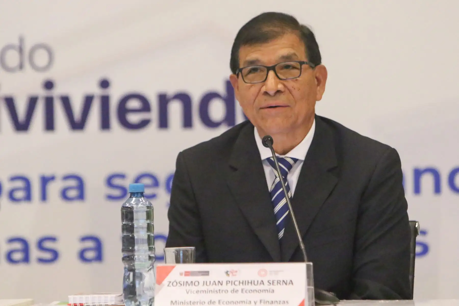 La ministra, Hania Pérez de Cuéllar, presidió la ceremonia de relanzamiento de el Fondo MIVIVIENDA S.A., que contemplará la renovación de su directorio, la implementación de una estrategia anticorrupción, un portafolio de nuevos productos, la transformación digital y una nueva imagen e identidad visual.
Foto: ANDINA/Héctor Vinces