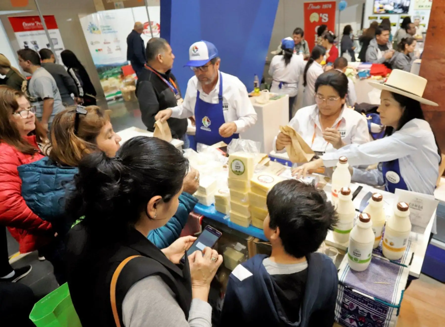 Cajamarca se posicionó en el Salón del Queso realizado en Lima como una de las principales regiones productoras de queso y otros derivados lácteos. ANDINA/Difusión