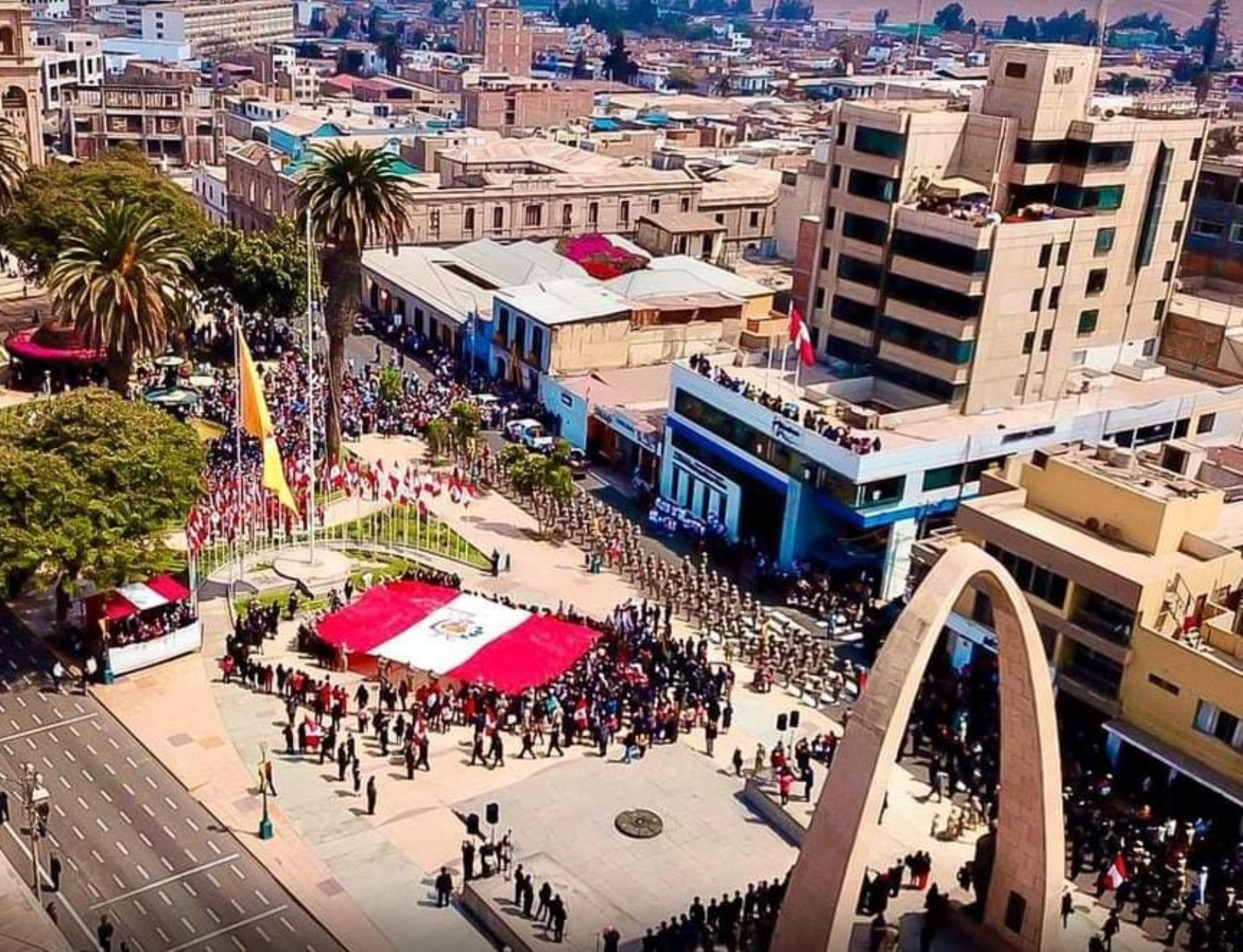La Municipalidad Provincial de Tacna elaboró un nutrido programa para celebrar los 94 años de la reincorporación de la ciudad heroica a suelo patrio. ANDINA/Difusión