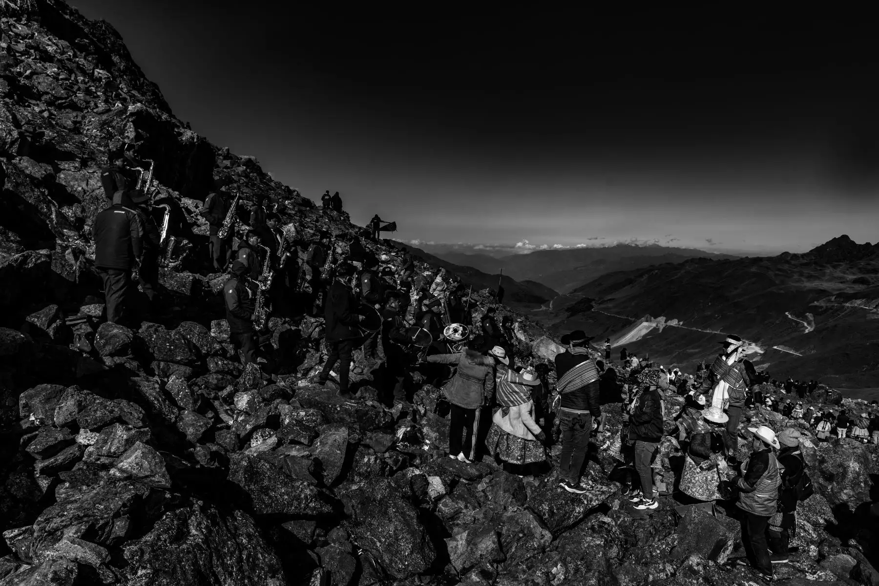 Terminado el pago, comienza la fiesta, por que el mundo andino todo se celebra. Foto: Yershon Vilca